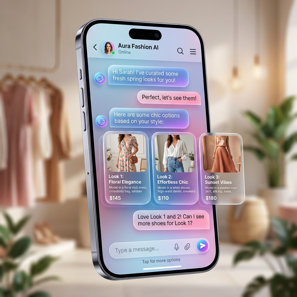 AI Chat Mockup