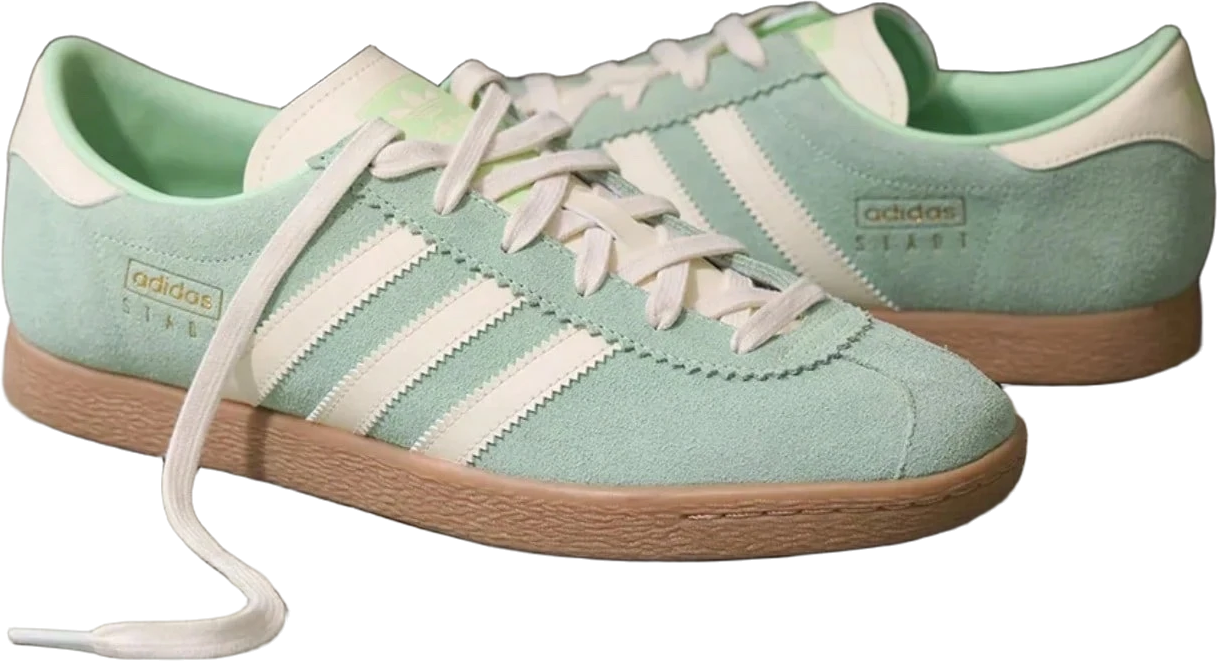 Tenis verde menta gamuza